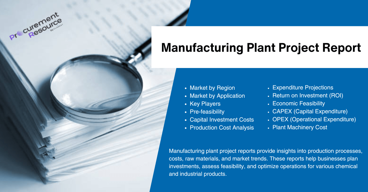 Latest Comprehensive Ethyl Cinnamate Manufacturing Plant Project Report by Procurement Resource