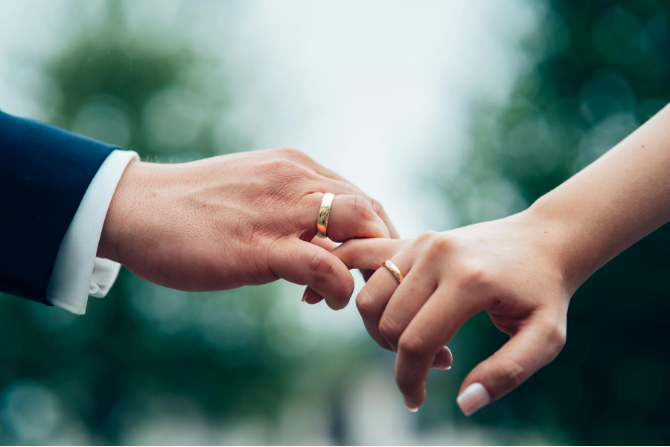 Symbolism Behind Matching Wedding Bands for Couples