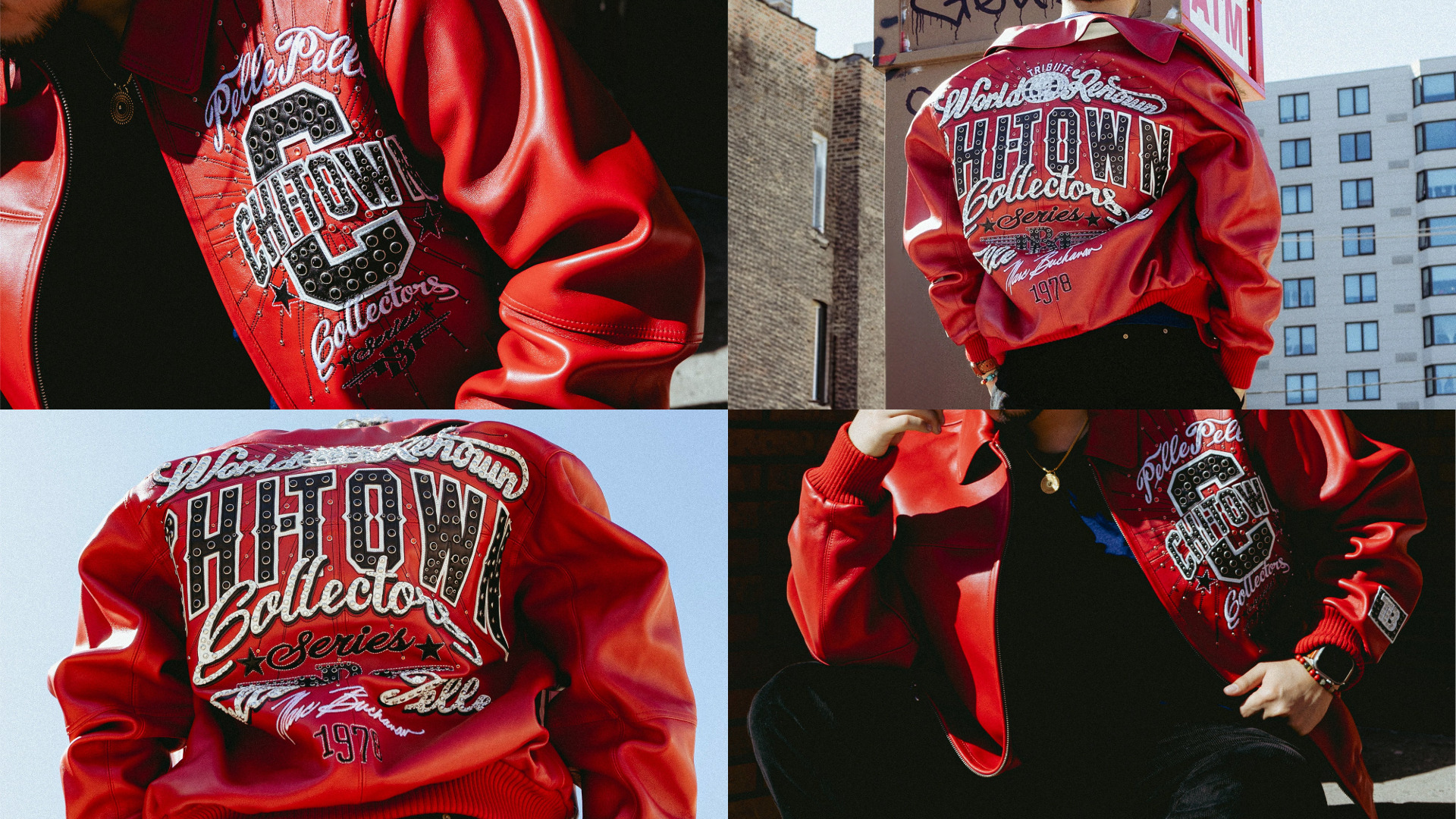 Chi Town Jacket Luxury Leather Streetwear With Urban Edge