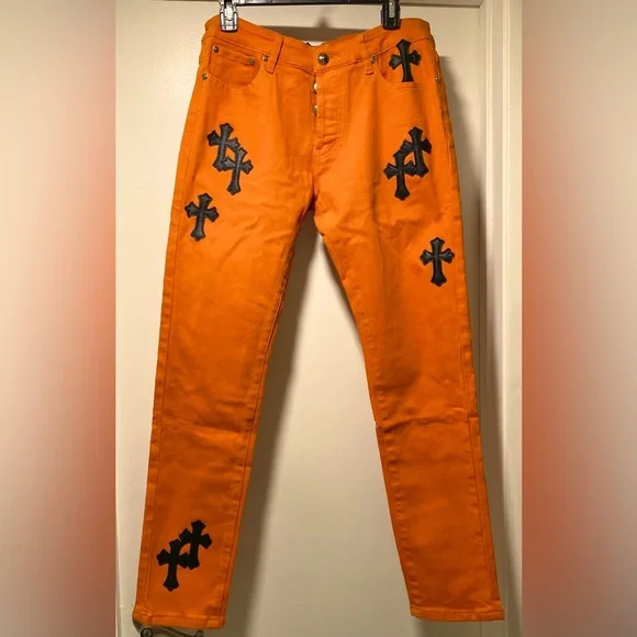 Chrome Hearts Jeans - Made for Style and Comfort